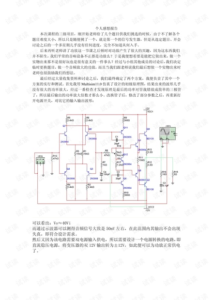 模電實(shí)驗(yàn)功率放大器實(shí)驗(yàn)報(bào)告,模電實(shí)驗(yàn)功率放大器實(shí)驗(yàn)報(bào)告及實(shí)地執(zhí)行考察數(shù)據(jù)分析報(bào)告,持久性方案解析_bundle47.54.15